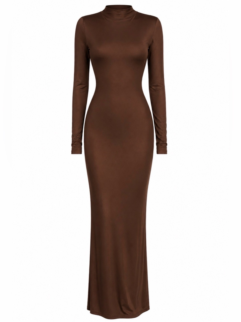 NAKED WARDROBE XS NEW WITH TAGS CHOCLATE BROWN DRESS